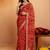 Bandhani embroidered pure georgette fusion bandhani saree