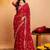 Bandhani embroidered pure georgette fusion bandhani saree