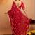 Bandhani embroidered pure georgette fusion bandhani saree