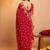 Bandhani embroidered pure georgette fusion bandhani saree
