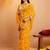 Bandhani embroidered pure georgette fusion bandhani saree