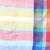 Striped pure cotton bandhani saree