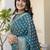 Bandhani zari art silk fusion bandhani saree