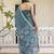 Bandhani zari art silk fusion bandhani saree