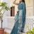 Bandhani zari art silk fusion bandhani saree