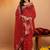 Bandhani embroidered pure georgette fusion bandhani saree