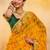 Bandhani zari pure georgette fusion bandhani saree