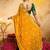 Bandhani zari pure georgette fusion bandhani saree