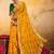 Bandhani zari pure georgette fusion bandhani saree
