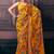 Pure chiffon fusion leheriya saree