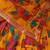 Pure chiffon fusion leheriya saree