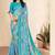 Pure chiffon fusion leheriya saree