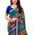 Pure chiffon fusion leheriya saree