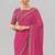 Bandhani embroidered pure georgette fusion bandhani saree