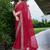 Bandhani embroidered pure georgette fusion bandhani saree