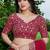 Bandhani embroidered pure georgette fusion bandhani saree