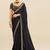 Bandhani embroidered pure georgette fusion bandhani saree