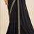 Bandhani embroidered pure georgette fusion bandhani saree