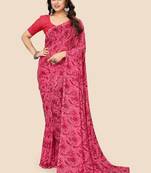 Leheriya poly georgette leheriya saree