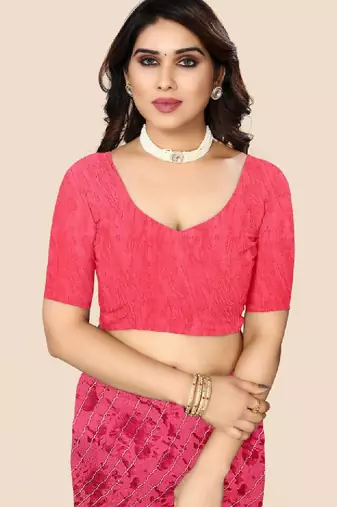 Leheriya poly georgette leheriya saree
