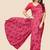 Leheriya poly georgette leheriya saree