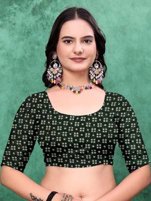Bandhani poly georgette bandhani saree 3