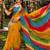 Bandhani poly georgette bandhani saree