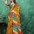 Bandhani poly georgette bandhani saree