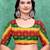 Bandhani poly georgette bandhani saree