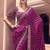 Leheriya embroidered pure georgette fusion leheriya saree