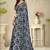 Tie and dye poly georgette leheriya saree