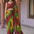 Bandhani pure georgette fusion bandhani saree