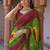 Bandhani pure georgette fusion bandhani saree