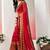Pure chiffon fusion leheriya saree