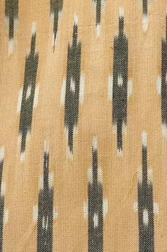 Yellow premium cotton handblock printed blouse