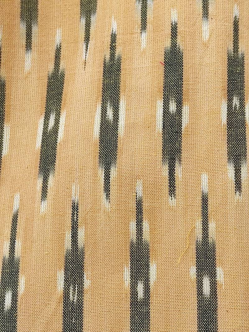 Yellow premium cotton handblock printed blouse