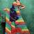 Bandhani poly georgette bandhani saree