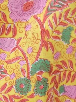 Multicolor premium cotton handblock printed blouse 5