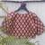 Maroon premium cotton handblock printed blouse