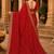 Bandhani embroidered poly georgette bandhani saree