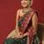 Bandhani zari pure georgette fusion bandhani saree