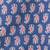Navy blue premium cotton handblock printed blouse