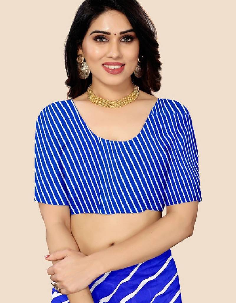 Leheriya poly georgette leheriya saree