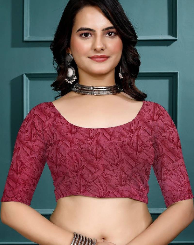 Leheriya poly georgette leheriya saree