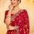 Bandhani embroidered pure georgette fusion bandhani saree