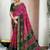 Bandhani pure chiffon fusion bandhani saree
