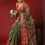 Bandhani zari pure georgette fusion bandhani saree