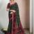 Bandhani pure chiffon fusion bandhani saree