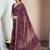Bandhani zari pure chiffon fusion bandhani saree