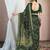 Bandhani pure chiffon fusion bandhani saree